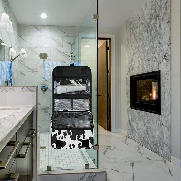 Hanging Travel Toiletry Bag Kit Makeup Case Cosmetics Organizer for Men Women - Picture 7 of 7